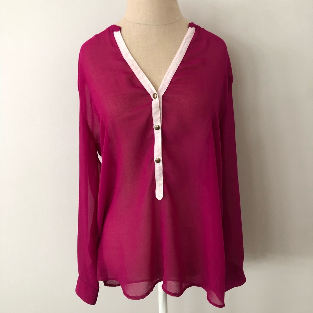 Francesca’s Pink Top